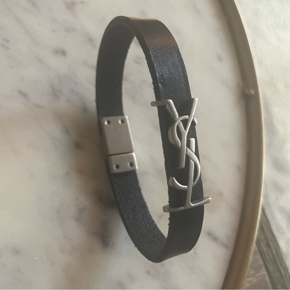 COPY - YSL Saint Laurent Opyum Bracelet Leather - Picture 11 of 13